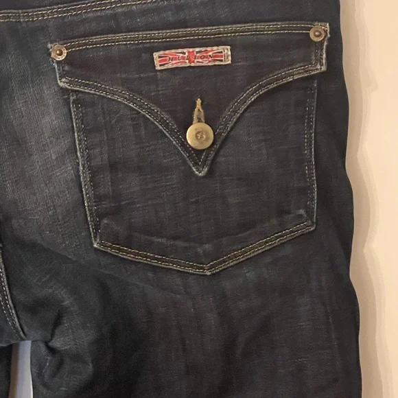 Hudson Jeans Women's Straight Leg in Dark Blue - Picture 5 of 6